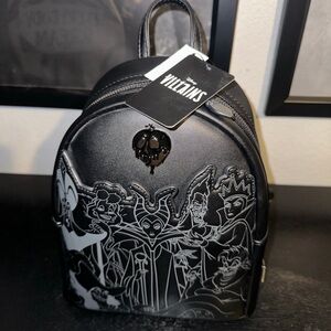 Disney Villains Full Cast Loungefly Backpack-NWT
